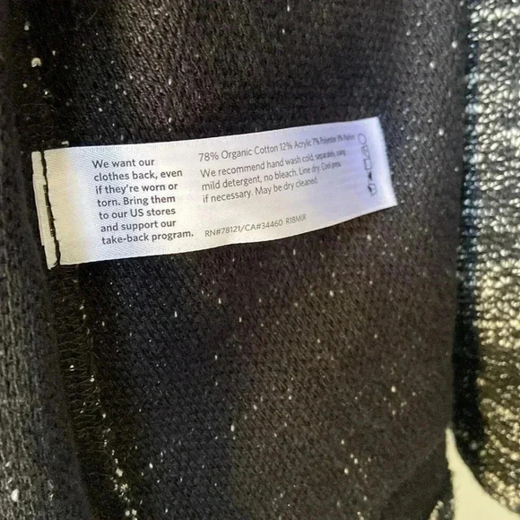 Eileen Fisher Tweed Organic Cotton Blend Blazer size S - Picture 7 of 7